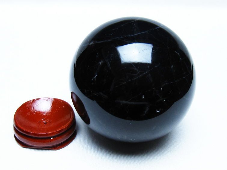 モリオン 黒水晶 丸玉 67mm スフィア 一点物 151-9260 [sold out]