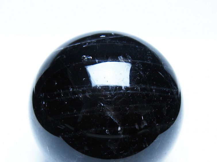 モリオン 黒水晶 丸玉 74mm スフィア 一点物 151-9264