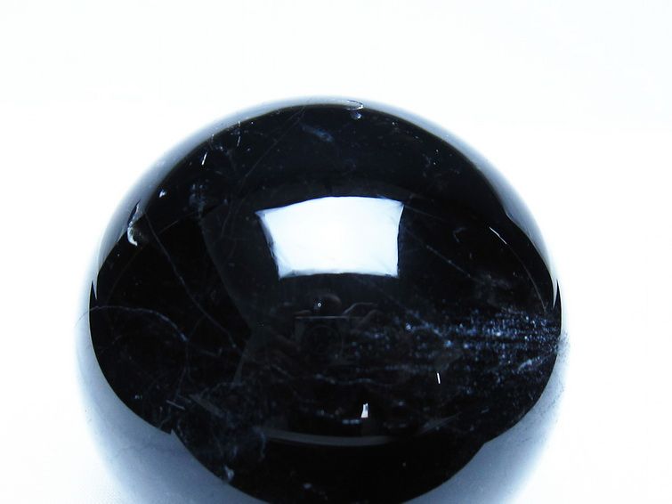 モリオン 黒水晶 丸玉 78mm スフィア 一点物 151-9270 【sold out】