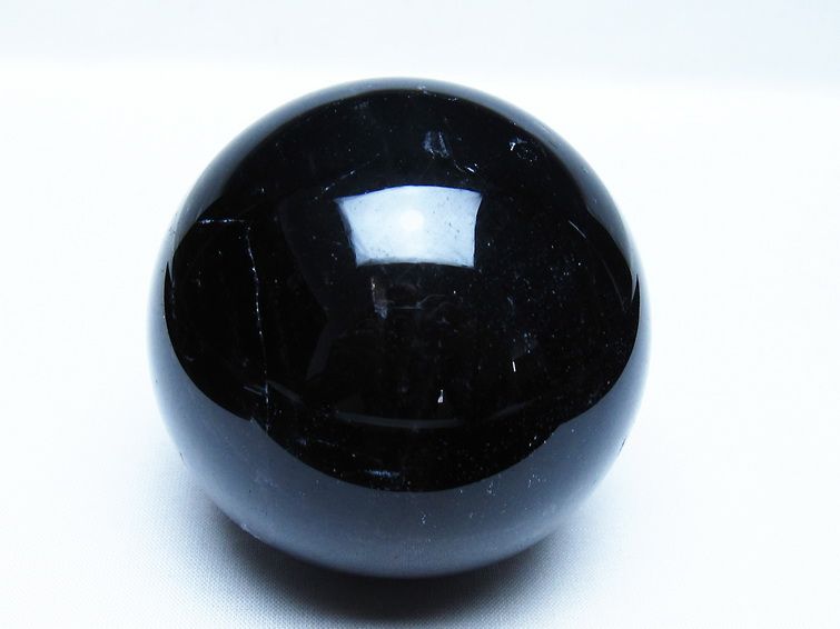 モリオン 黒水晶 丸玉 スフィア 75mm 天然石 パワーストーン モリオン 黒水晶 丸玉 75mm スフィア 一点物 151-9271 [sold out