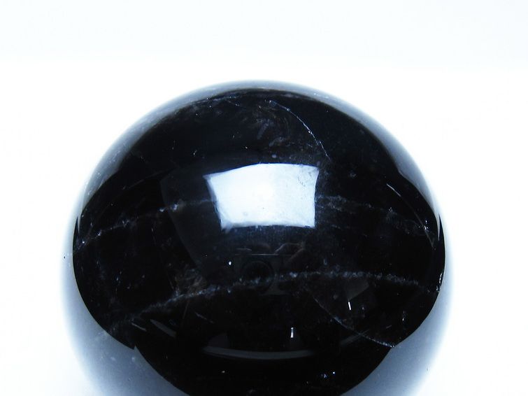 モリオン 黒水晶 丸玉 72mm スフィア 一点物 151-9276 【sold out】