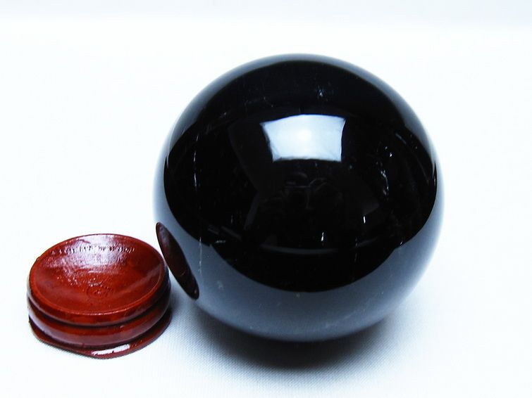 モリオン 黒水晶 丸玉 67mm スフィア 一点物 151-9277 [sold out]