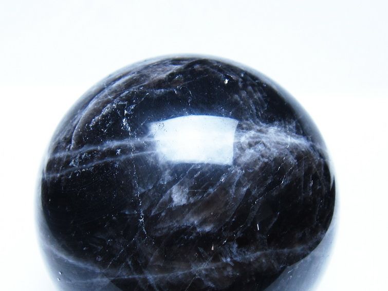 モリオン 黒水晶 丸玉 84mm スフィア 一点物 151-9284 [sold out]