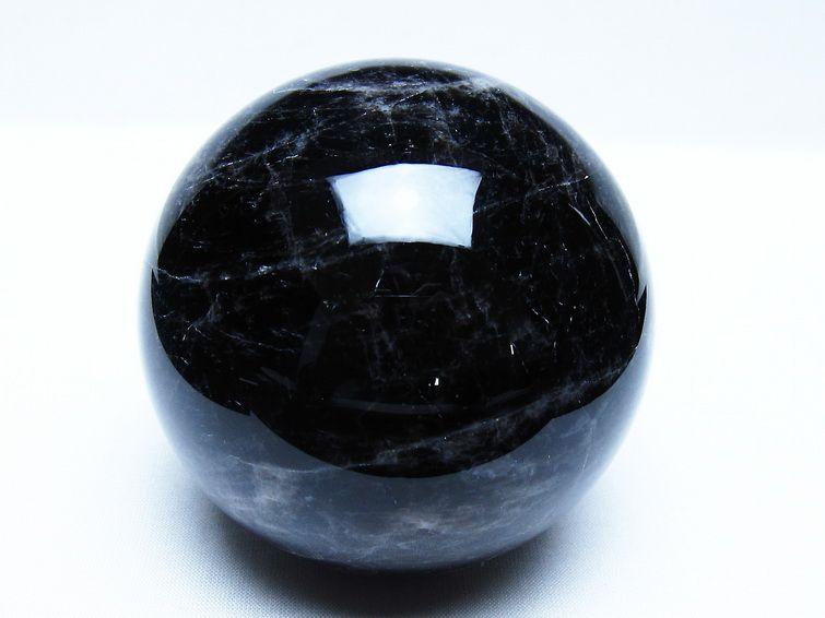 モリオン 黒水晶 丸玉 85mm スフィア 一点物 151-9285 【sold out】