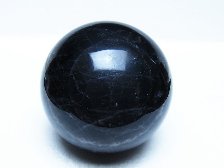 モリオン 黒水晶 丸玉 86mm スフィア 一点物 151-9286 【sold out】