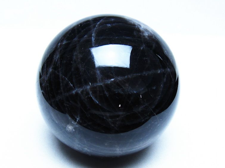 モリオン 黒水晶 丸玉 89mm スフィア 一点物 151-9288 [sold out]