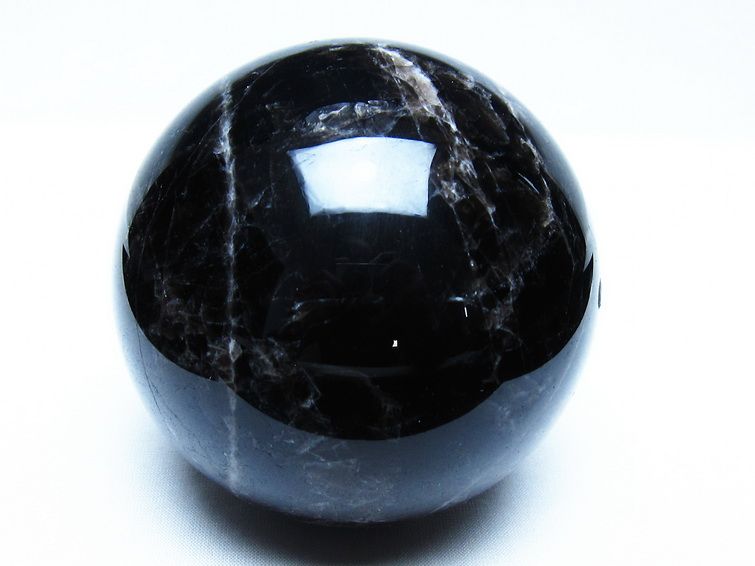 1.1Kg モリオン 黒水晶 丸玉 91mm スフィア 一点物 151-9289 【sold out】