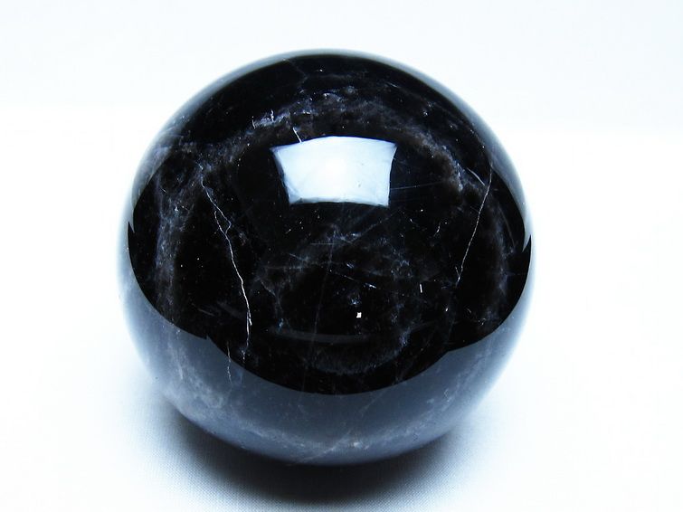 1.1Kg モリオン 黒水晶 丸玉 91mm スフィア 一点物 151-9291 【sold out】