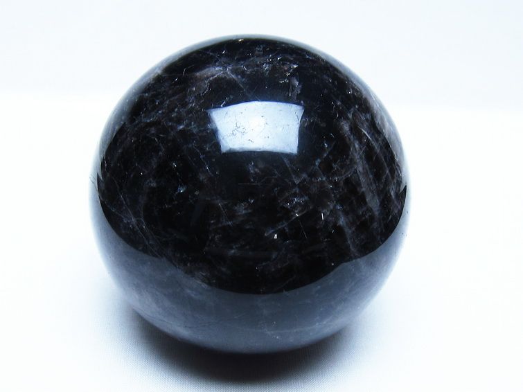 1.1Kg モリオン 黒水晶 丸玉 92mm スフィア 一点物 151-9294 【sold out】