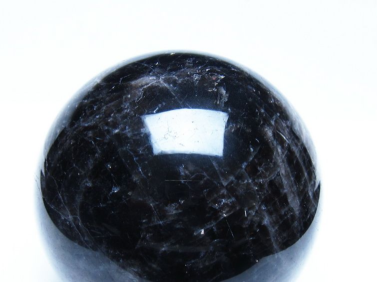 1.1Kg モリオン 黒水晶 丸玉 92mm スフィア 一点物 151-9294 【sold out】