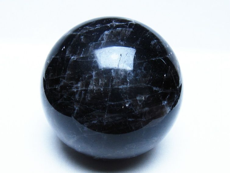 1.2Kg モリオン 黒水晶 丸玉 94mm スフィア 一点物 151-9298 【sold out】
