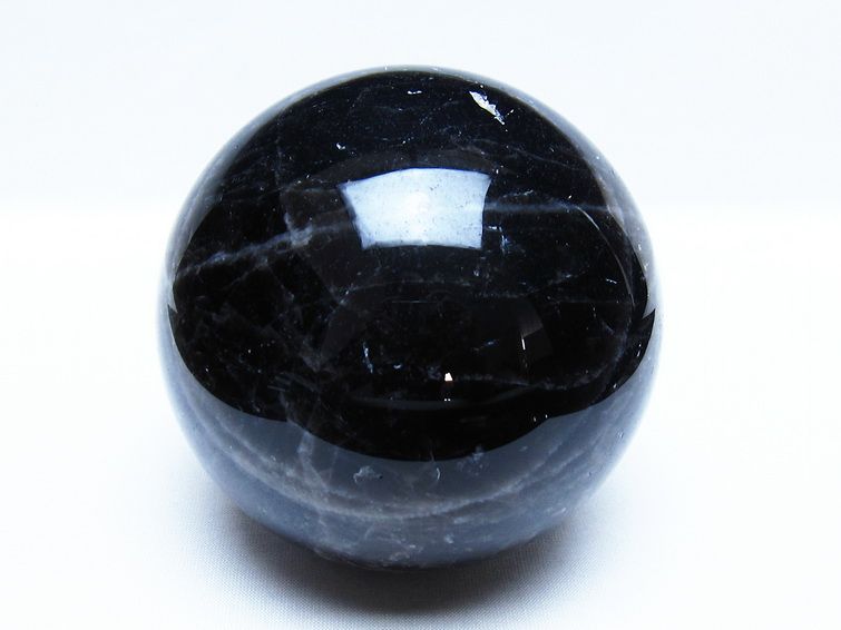 1.2Kg モリオン 黒水晶 丸玉 94mm スフィア 一点物 151-9299 【sold out】