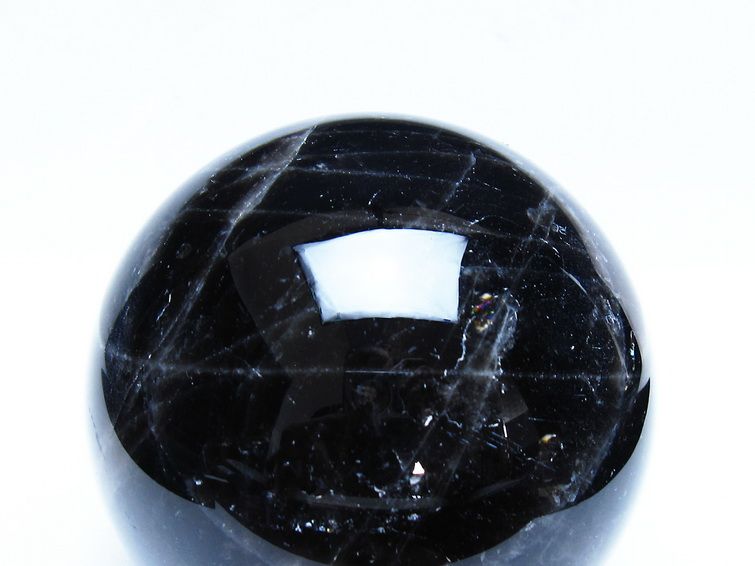1.3Kg モリオン 黒水晶 丸玉 95mm スフィア 一点物 151-9300 【sold out】