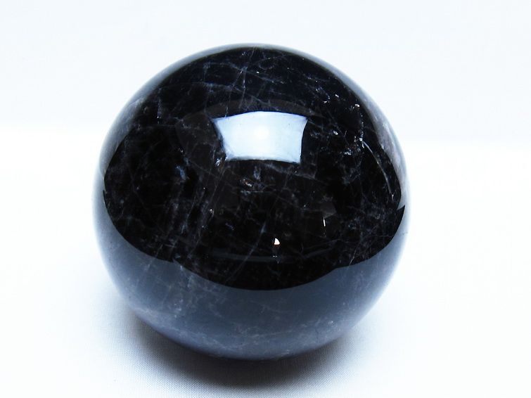 1.2Kg モリオン 黒水晶 丸玉 93mm スフィア 一点物 151-9302