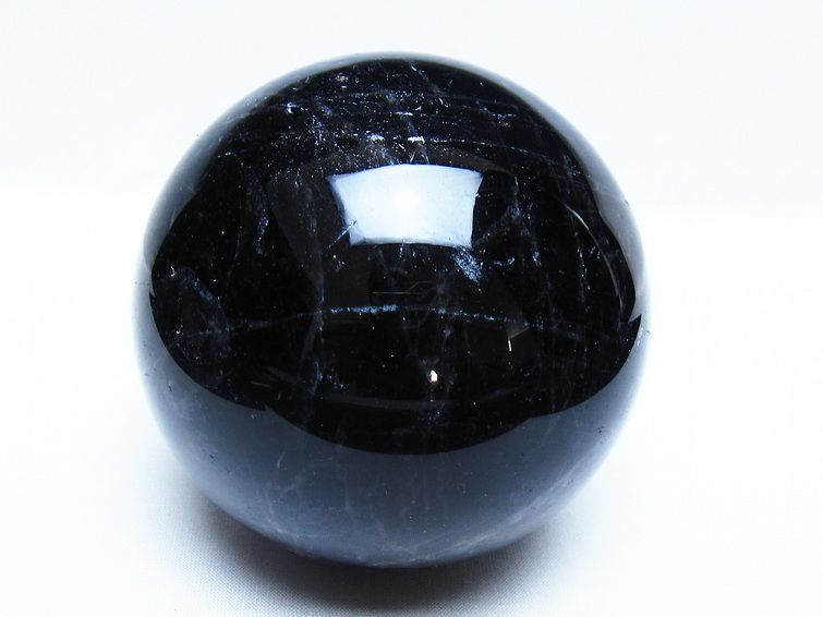 1.2Kg モリオン 黒水晶 丸玉 93mm スフィア 一点物 151-9303 【sold out】