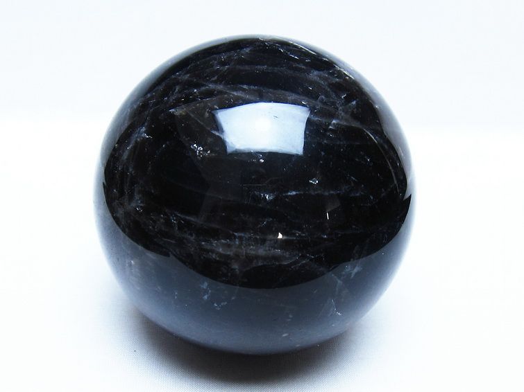 1.3Kg モリオン 黒水晶 丸玉 95mm スフィア 一点物 151-9304 【sold out】