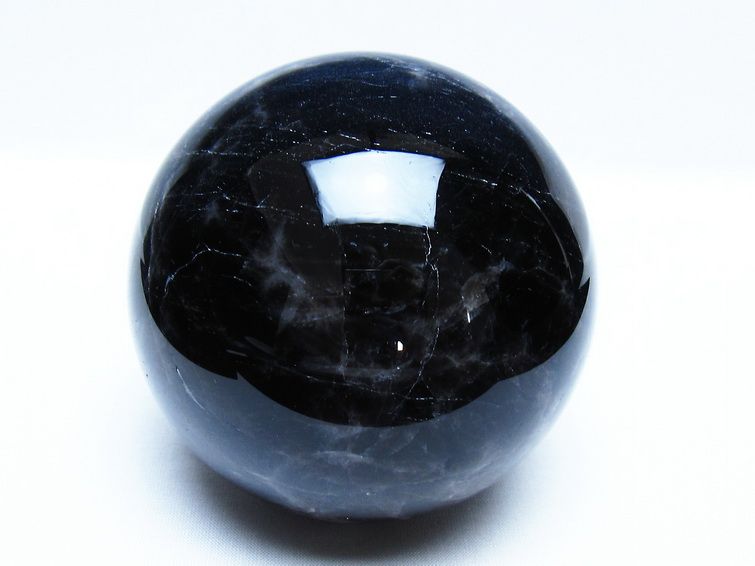 1.2Kg モリオン 黒水晶 丸玉 93mm スフィア 一点物 151-9306 【sold out】