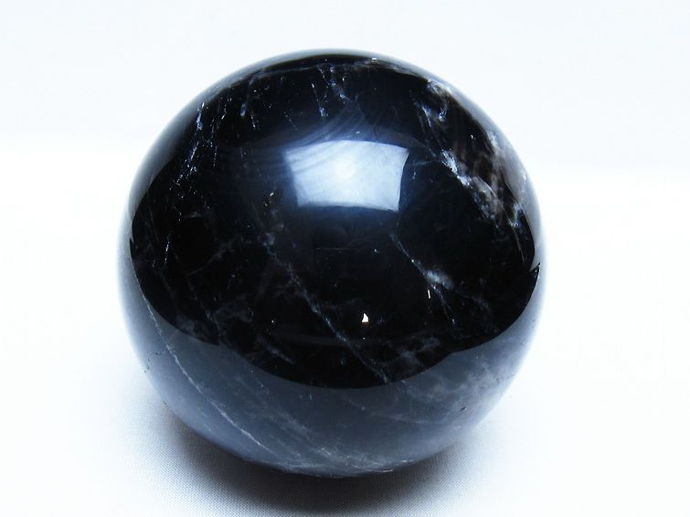 1.2Kg モリオン 黒水晶 丸玉 93mm スフィア 一点物 151-9307 【sold out】