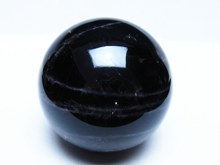 モリオン 黒水晶 丸玉 88mm スフィア 一点物 151-9312 [sold out]