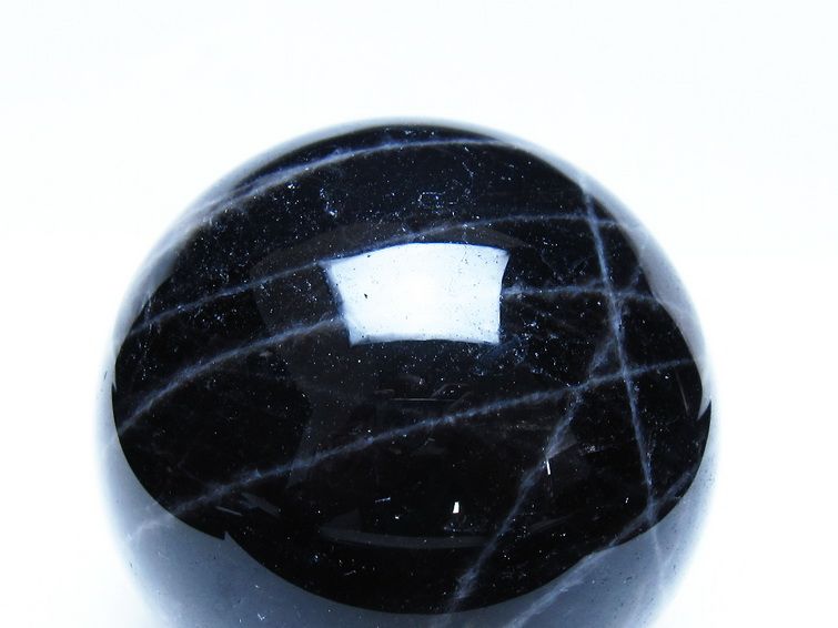 モリオン 黒水晶 丸玉 87mm スフィア 一点物 151-9313