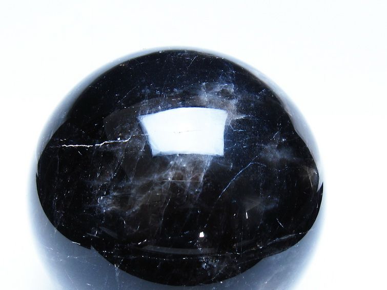 モリオン 黒水晶 丸玉 87mm スフィア 一点物 151-9314