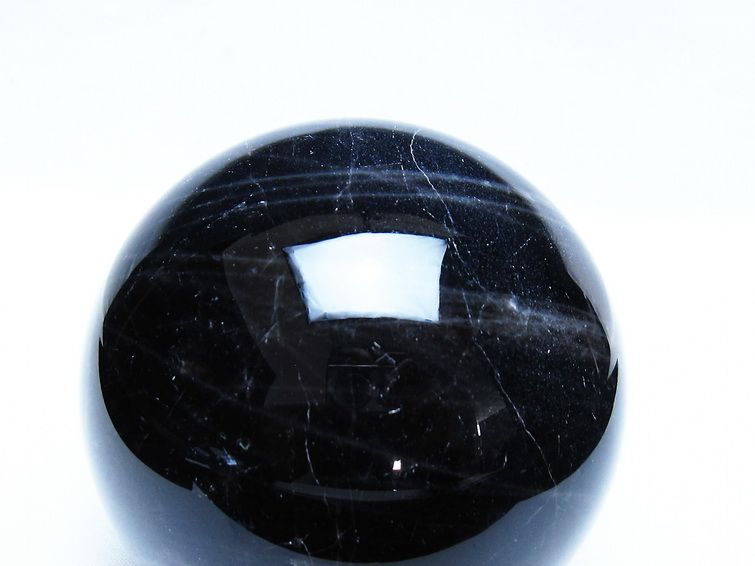 モリオン 黒水晶 丸玉 86mm スフィア 一点物 151-9315 【sold out】
