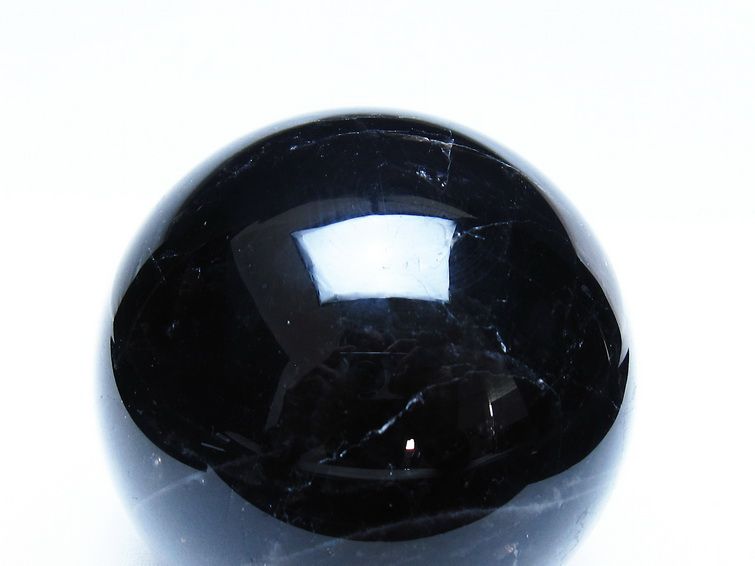 モリオン 黒水晶 丸玉 86mm スフィア 一点物 151-9316 [sold out]