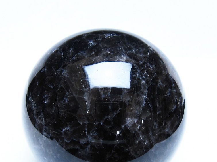 モリオン 黒水晶 丸玉 87mm スフィア 一点物 151-9317 【sold out】