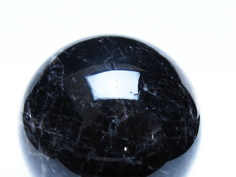 モリオン 黒水晶 丸玉 86mm スフィア 一点物 151-9318 【sold out】