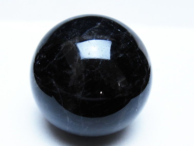モリオン 黒水晶 丸玉 83mm スフィア 一点物 151-9320 [sold out]