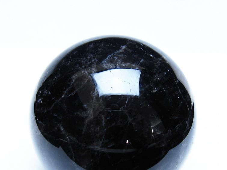 モリオン 黒水晶 丸玉 83mm スフィア 一点物 151-9320 [sold out]