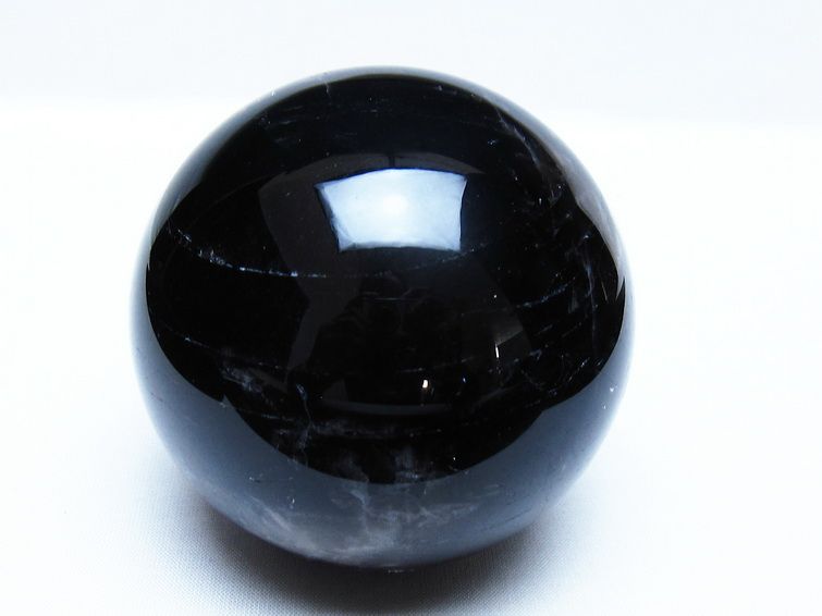 モリオン 黒水晶 丸玉 82mm スフィア 一点物 151-9321 [sold out]