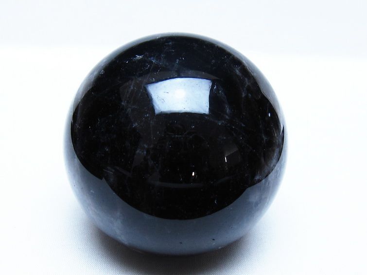 モリオン 黒水晶 丸玉 82mm スフィア 一点物 151-9322 [sold out]