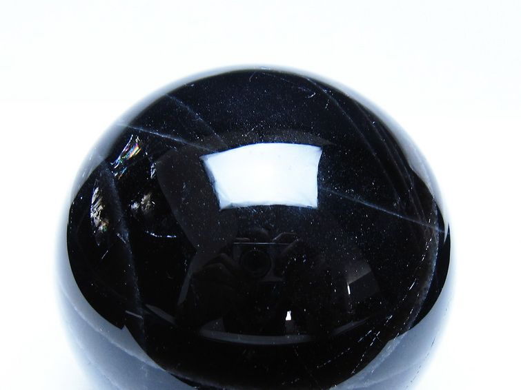 モリオン 黒水晶 丸玉 83mm スフィア 一点物 151-9328[sold out]