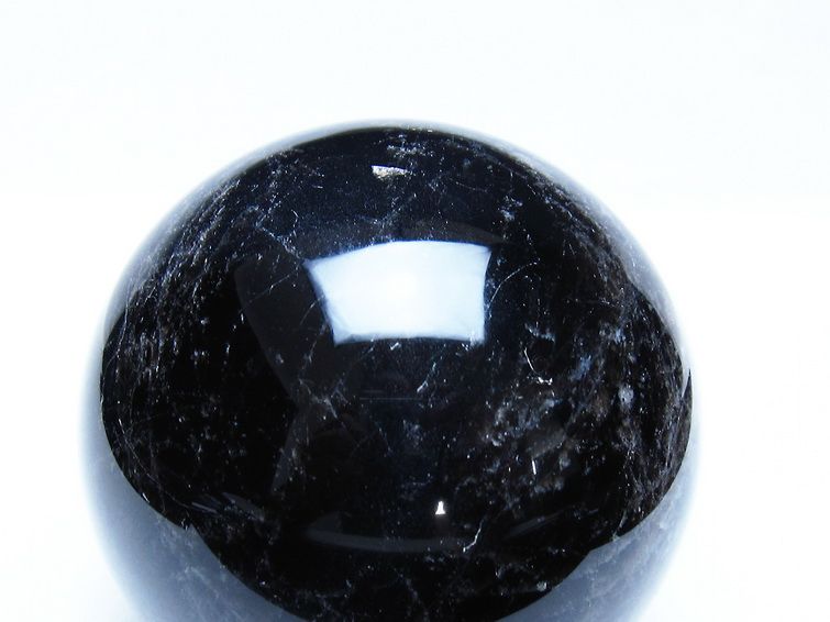 モリオン 黒水晶 丸玉 84mm スフィア 一点物 151-9329 【sold out】