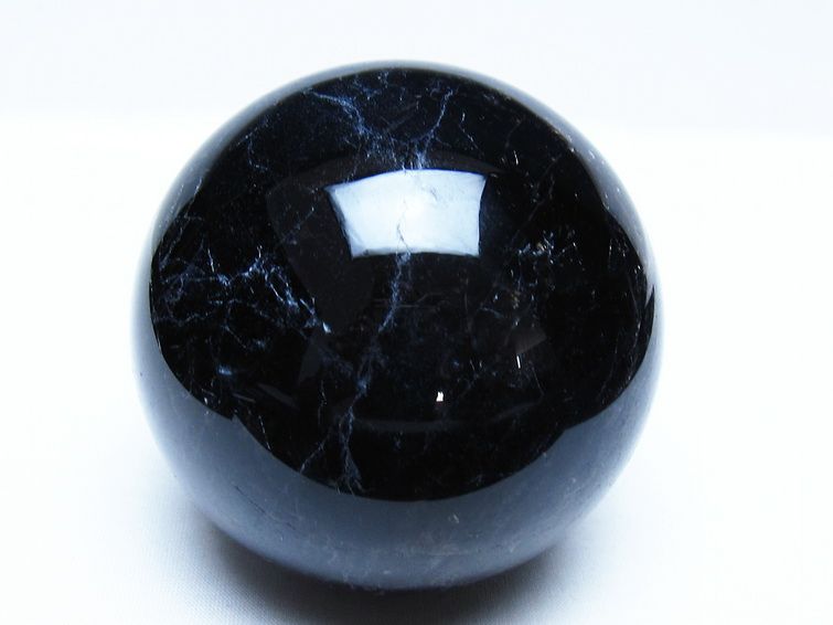 モリオン 黒水晶 丸玉 86mm スフィア 一点物 151-9330 【sold out】