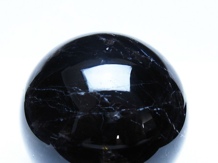 モリオン 黒水晶 丸玉 87mm スフィア 一点物 151-9332 【sold out】