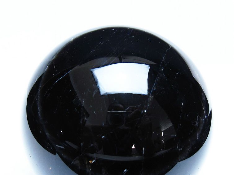 1.2Kg モリオン 黒水晶 丸玉 94mm スフィア 一点物 151-9340 [sold out]