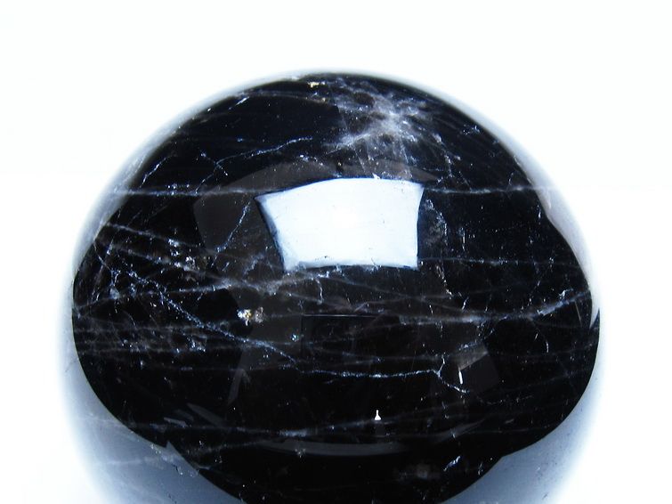 1.2Kg モリオン 黒水晶 丸玉 94mm スフィア 一点物 151-9341