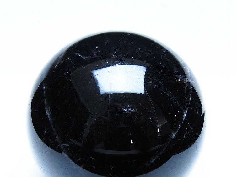 1.2Kg モリオン 黒水晶 丸玉 93mm スフィア 一点物 151-9347