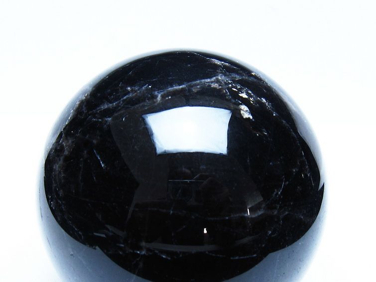 1.2Kg モリオン 黒水晶 丸玉 94mm スフィア 一点物 151-9350