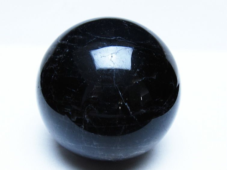 1.2Kg モリオン 黒水晶 丸玉 94mm スフィア 一点物 151-9352
