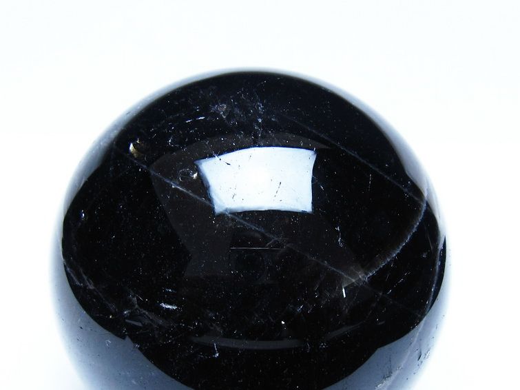 1Kg モリオン 黒水晶 丸玉 90mm スフィア 一点物 151-9354 【sold out】
