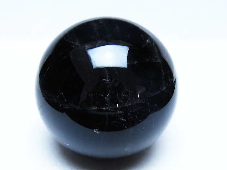 モリオン 黒水晶 丸玉 85mm スフィア 一点物 151-9358 [sold out]