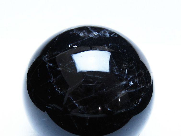 モリオン 黒水晶 丸玉 85mm スフィア 一点物 151-9359 【sold out】