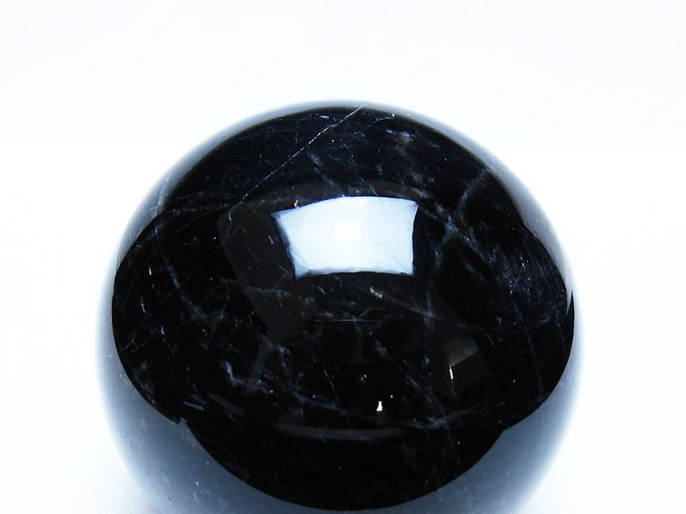 モリオン 黒水晶 丸玉 81mm スフィア 一点物 151-9361 【sold out】
