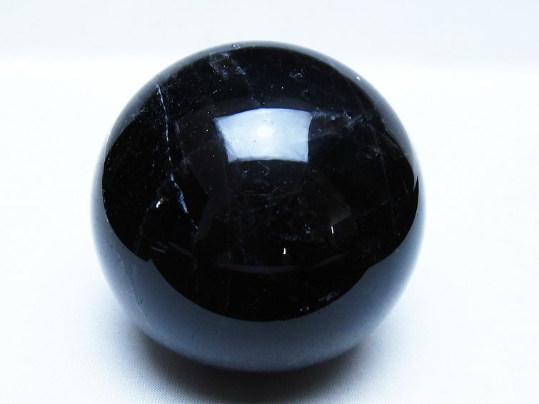 モリオン 黒水晶 丸玉 80mm スフィア 一点物 151-9362[sold out]
