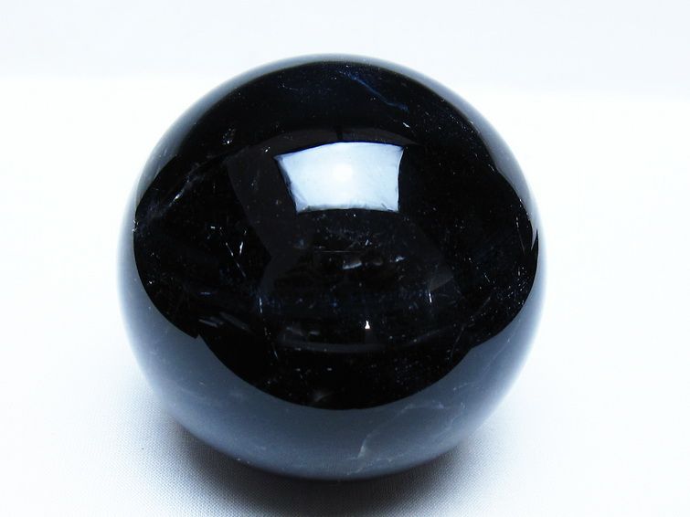 モリオン 黒水晶 丸玉 81mm スフィア 一点物 151-9365 【sold out】