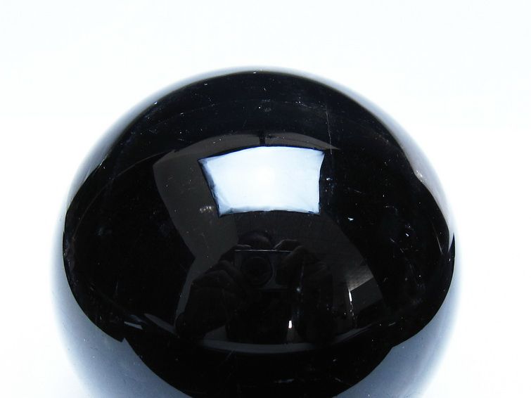 モリオン 黒水晶 丸玉 85mm スフィア 一点物 151-9367 【sold out】