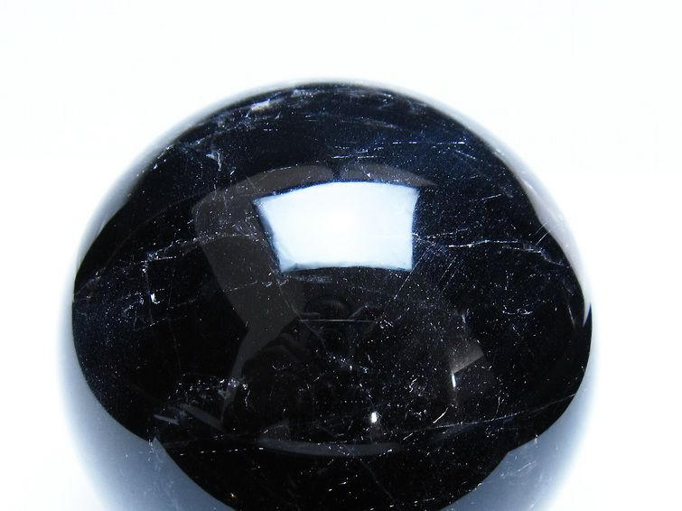 モリオン 黒水晶 丸玉 88mm スフィア 一点物 151-9368 – 天然石